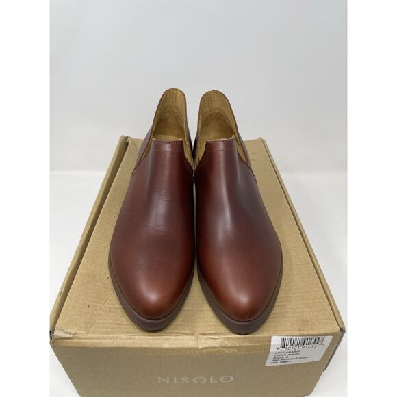 NISOLO Mia Ankle Boot Women's Size 5 Auburn Retail $228.00 - Picture 2 of 10